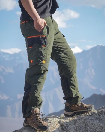 Solid Relaxed Fit Cargo Pants