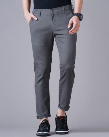 Austin Trim Fit Flat-Front Chinos