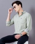 Men Tailored Fit Printed Shirt