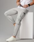 Flat-Front Loose Fit Chinos with Insert Pocket
