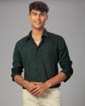 Geometric Slim Fit Shirt