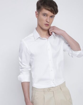 Men Abstract Regular Fit Shirt