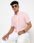 Long Sleeves Oxford Button-Down Shirt