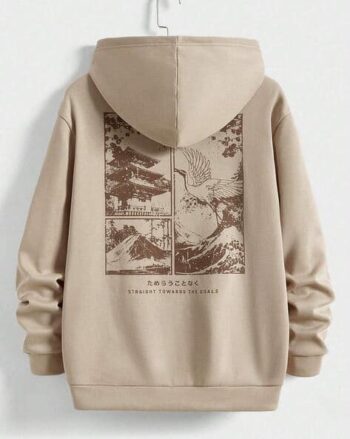 Full-Sleeves Hooded with Flap-Pocket