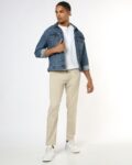 Men Self-design Relaxed Fit Trousers