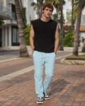 Men Relaxed Fit Full Length Pants