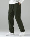 Men Camouflage Print Relaxed Fit Cargo Pants