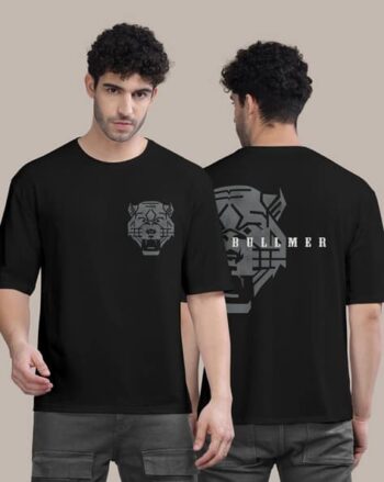 Loose Fit Graphic Print Round-Neck T-Shirt