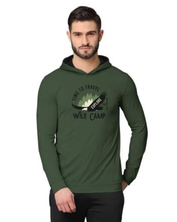 Zip-Front Colour-block Sweatshirt