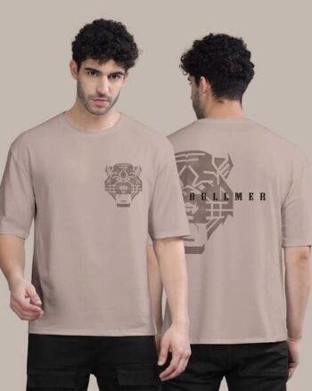 Loose Fit Graphic Print Crew-Neck T-Shirt