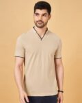 Men Slim Fit T-Shirt with Short Sleeves