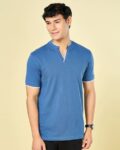 Men Slim Fit T-Shirt with Short Sleeves