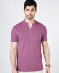Men Slim Fit T-Shirt with Short Sleeves