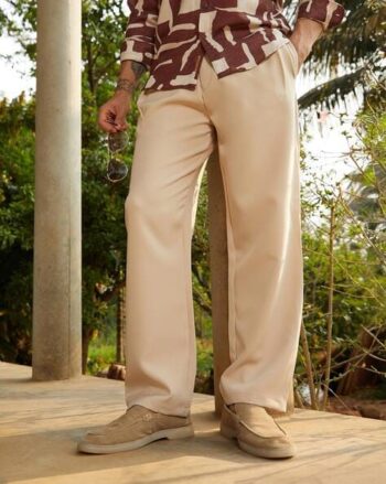 Shein Full Length Slim Fit Trouser With Pockets