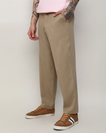 Men Relaxed Fit Cargo Joggers with Drawstring Waist