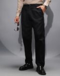 Non-stretch Straight Fit Trousers