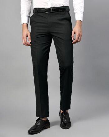 Men Flat-Front Relaxed Fit Pants