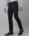 Solid Mid Rise Straight Fit Cargo Pants