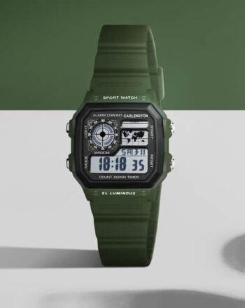 Men Digital Wrist Watch - Junior 321 Green