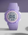 Men Digital Wrist Watch - Junior 9123 Purple
