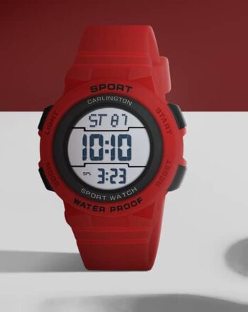 Men Digital Wrist Watch - Junior 9123 Red