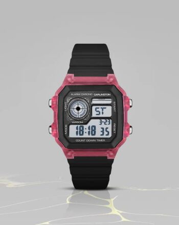 Men Wrist Watch - Endurance 9079 Red Black