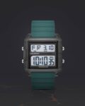 Men Digital Wrist Watch - Endurance 9136 Teal