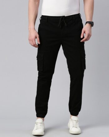 Men Relaxed Fit Trousers with Insert Pockets