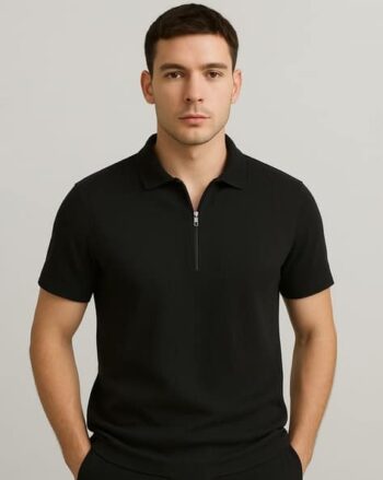 Men Regular Fit Polo T-Shirt
