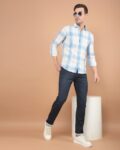 Men Mid-Wash Slim Fit Jeans