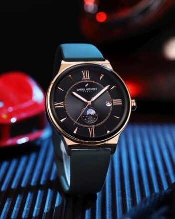 Men Analogue Watch with Silicone Strap - DHM1012