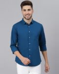 Regular Fit Shirt with Double Flap Pockets