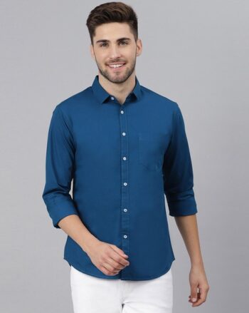 Regular Fit Shirt with Double Flap Pockets