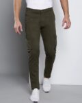 Men Loose Fit Cargo Trousers