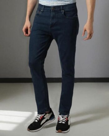 Men Lightly Washed Slim Fit Jeans