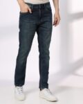 Men Mid-Wash Slim Fit Jeans