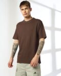 Men Regular Fit Crew-Neck T-Shirt