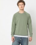 Men Graphic Sweatshirt with Round Neck