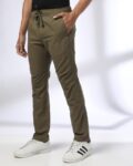 Men Mid Rise Tapered Fit Pants