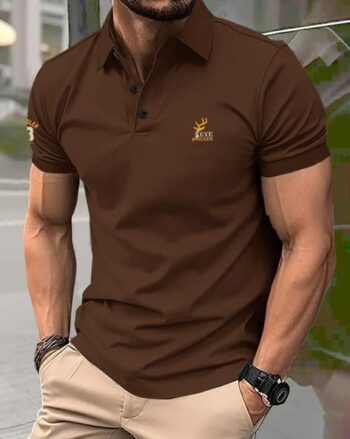 Men Regular Fit Polo T-Shirt