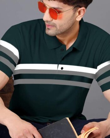 Men Regular Fit Polo T-Shirt