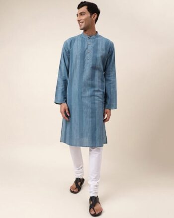 Band Collar Long Kurta