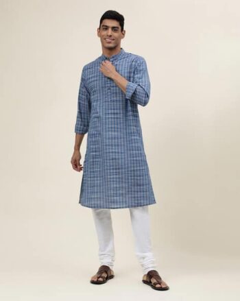 Striped Slim Fit Long Kurta
