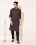 fabindia_maroon_geometric_print_slim_fit_long_kurta.jpg