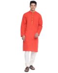 Long Kurta with Patch Pocket
