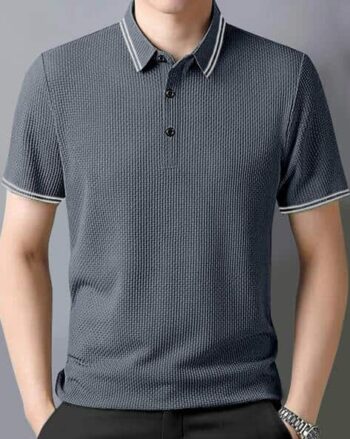 Men Regular Fit Polo T-Shirt