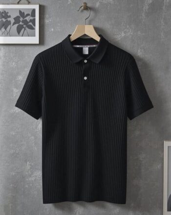 Men Regular Fit Polo T-shirt
