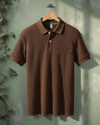 Men Regular Fit Polo T-shirt