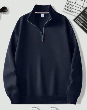 Hooded Full Sleeves Zipper Sweatshirt