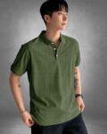 Men Regular Fit Crew- Neck T-shirt